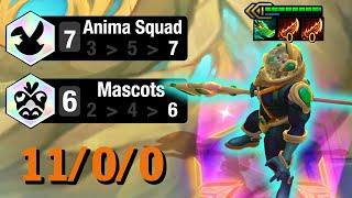 Nasus 11/0/0 Carry + 7 Anima Squad | TFT Set 8