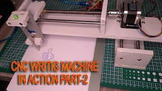 CNC Writing machine IN ACTION     Part-2