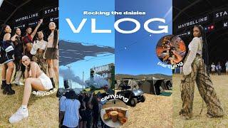 ROCKING THE DAISIES VLOG: your girl got invited by 3 brands to RTD!!