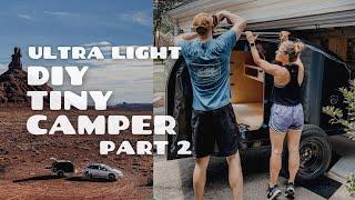 Part 2: How To Build a DIY Teardrop Trailer Time-lapse