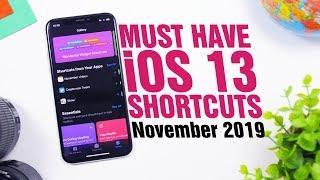 Must Have iOS 13 Shortcuts (November 2019)