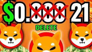 SHIBA INU: THEY LIED TO US? SHIBA INU TO REMOVE 2 ZEROS AGAIN! SHIBA INU COIN NEWS! PRICE PREDICTION