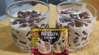 How to make Creamy Coffee Jelly using Nescafe Brown.