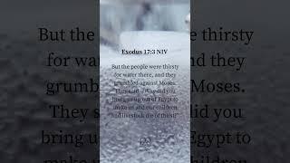 Biblescape ( Exodus 17 : 3 NIV)
