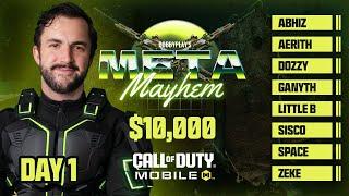 $10,000 CODM Invitational Meta Mayhem Day 1 Live (Viper, Prevail, Marshy, Chakal)