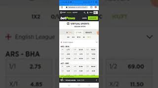 VIRTUAL FOOTBALL TRICKS (BTTS 1.90 ODDS)