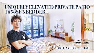 Rare Elevated 3+ Private Patio River Place @ D03 Havelock Road | Singapore Home Tour Ep. 231