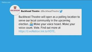 Buckhead Theatre to be used as polling place for November election