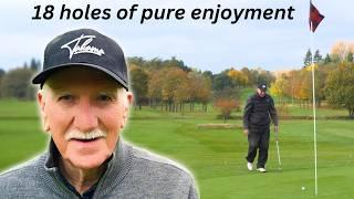 18 HOLES WITH OLD MAN PAT  - ASMR Golf