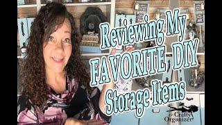 Reviewing my FAVORITE DIY Storage Items