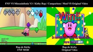 FNF VS Missasinfonia V3 / Comparison / Rap de Kirby / Fnf Mod vs Original