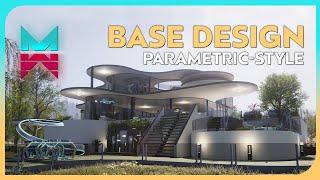 Creating Next-Level Futuristic Base Design in ONCE HUMAN!