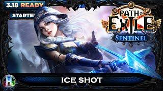 Path Of Exile 3.18: ICE SHOT DEADEYE - POE SENTINEL - POE BUILDS