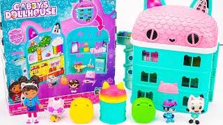 Gabby's Dollhouse with Gabby, Pandy, Catrat, Mercat, DJ Catnip Dolls | Review Sing-Along Boombox