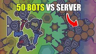 Moomoo.io 50 Bots VS Server | Moomoo.io Hack | Moomoo.io Mods | Moomoo.io Bots |