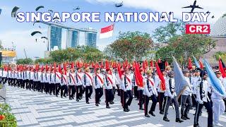  Singapore National Day Rehearsal and Parade 2025 | Red Lions | Aerial tributes | Fireworks️