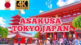 tokyo walking tour 4k 2022 Sensoji temple best walk in tokyo Asakusa Tokyo Japan 2022