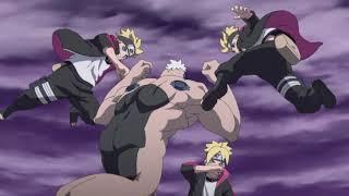 New Team 7 VS Boro | Boruto : Naruto Next Generations Full Fight