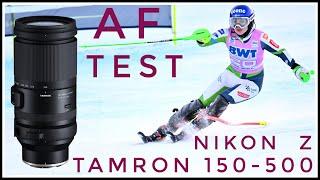 Nikon Z Mount / Tamron 150-500 Auto Focus Test