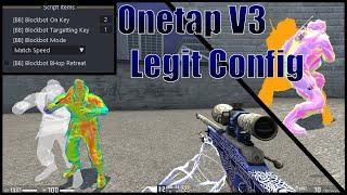 Onetap V3 Super Legit Config with Skins, Legit AA & Blockbot