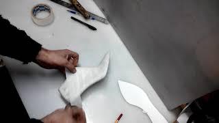 Делаем женские туфли лодочки часть 1  / How to make high heels shoes for woman part 1