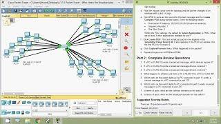 6.1.1.5 Packet Tracer - Who Hears the Broadcast