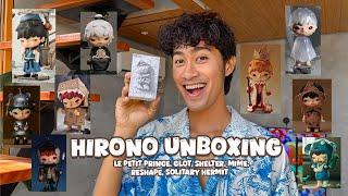 Hirono Unboxing Le Petit Prince, Clot, Shelter, Mime, Reshape, Solitary Hermit by Rudolf Villaseñor