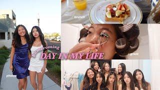 FRESHMAN HOCO DAY IN MY LIFE | homecoming dance, grwm, skincare