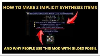 [PoE 3.25] How To Get 3 Implicit Synthesis Items & Why "Item Sells For Much More to Vendors" Is Used