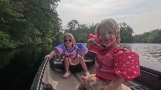 Twins go canoeing