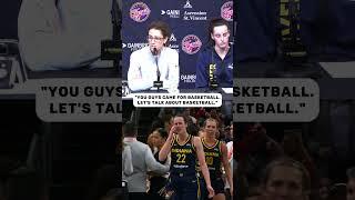 Caitlin Clark & Stephanie White addressed the altercations with the Sun ️
