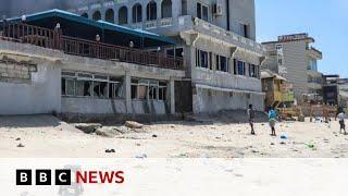 Somalia beach attack kills dozens in Mogadishu | BBC News