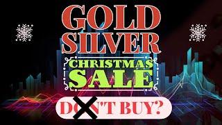 Pre Christmas Trading -Gold Price Live Update Today 24 Dec | Crash More or Rise in Gold & Silver?