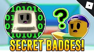 How to get "THE HIDDEN HOME" AND "GLITCH MASTER" BADGES in BE CRUSHED BY A SPEEDING WALL | Roblox