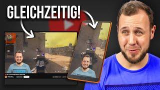 DAS ist GENIAL! YouTube Stream HORIZONTAL und VERTICAL gleichzeitig