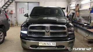 Динамический поворотник от компании Tuning40 для Dodge Ram 4 поколение Рестайлинг