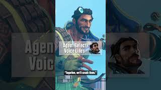 All Agent Select Voice Lines in Valorant