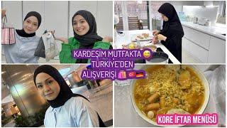 KARDEŞİM MUTFAKTA , TÜRKİYE ALIŞVERİŞİNİ GÖSTERDİ , ALMANYA’YA GÖTÜRECEKLERİ, KORE İFTARI