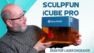 ▼ The iCube Pro | The Desktop laser for makers & crafters