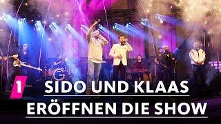 Disstrack - Sido und Klaas eröffnen die Show | 1LIVE Krone 2017