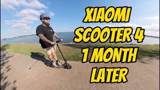 Xiaomi Scooter 4 ONE month later REVIEW