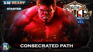 Path Of Exile 3.18: CONSECRATED PATH BERSERKER - POE SENTINEL - POE BUILDS