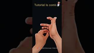 Magic Finger Trick Tutorial  #shorts