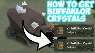 HOW TO GET BUFFALKOR CRYSTAL - Islands *Skyblock* (Roblox)