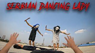 SERBIAN DANCING LADY REAL LIFE ESCAPE 47.0 | Horror Parkour Pov Short | Bubbles 3Run