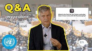 What is the Pact For the Future and what does it have to do with UN Peacekeeping? | Q&A