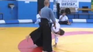 Aikido, Ai Hanmi Katatedori Soto Kaiten-nage Irimi, Miguel Baena