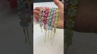 What color do you like?Tell me in the comments #beadedflower #diy#beadstory#diyjewelry #beaded#