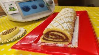 Rotolo alla nutella per bimby TM6 TM5 TM31 TM21