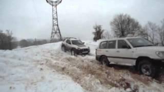 Toyota Land Cruiser- VS -  Isuzu Vehicross  OFF road